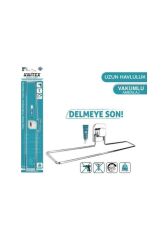 Knitex Ktx-2806 Yapışkanlı Uzun Havluluk Gümüş