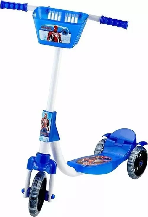 Beren 3 Tekerli Çocuk Scooter Saks Mavi