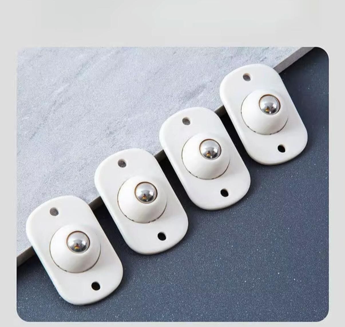 4 Lü Mini Portatif Bilya Tekerlek