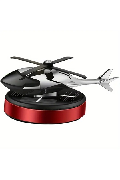 Princo Araç Koku Cihazı Solar Helikopter Kırmızı