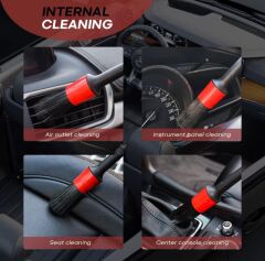 Araç Temizlik Detay Fırçası 5 Adet