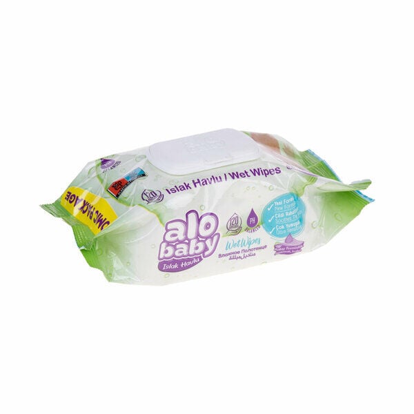 Alo Baby Islak Mendil Ekonomik 120 Li Kapaklı