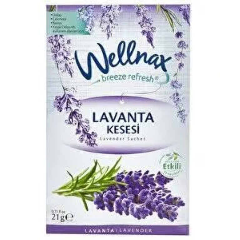 Wellnax Dolap ve Çekmece Koku Kesesi Lavanta