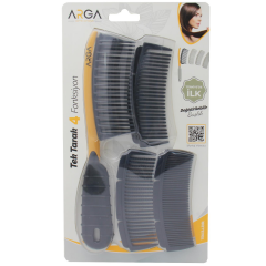 Arga Tarak Saç Plastik Değişen 4 Lü