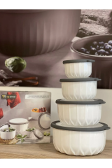 Vip Ahmet Vakumlu Saklama Kabı  4 lü Diamond