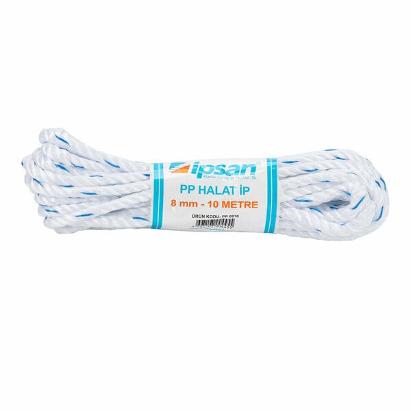 İpsan Halat İp PP 8 Mm 10 M