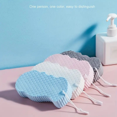 Omilife Temizlik Süngeri Kıvrımlı Model Fenomen Ürün Beyaz