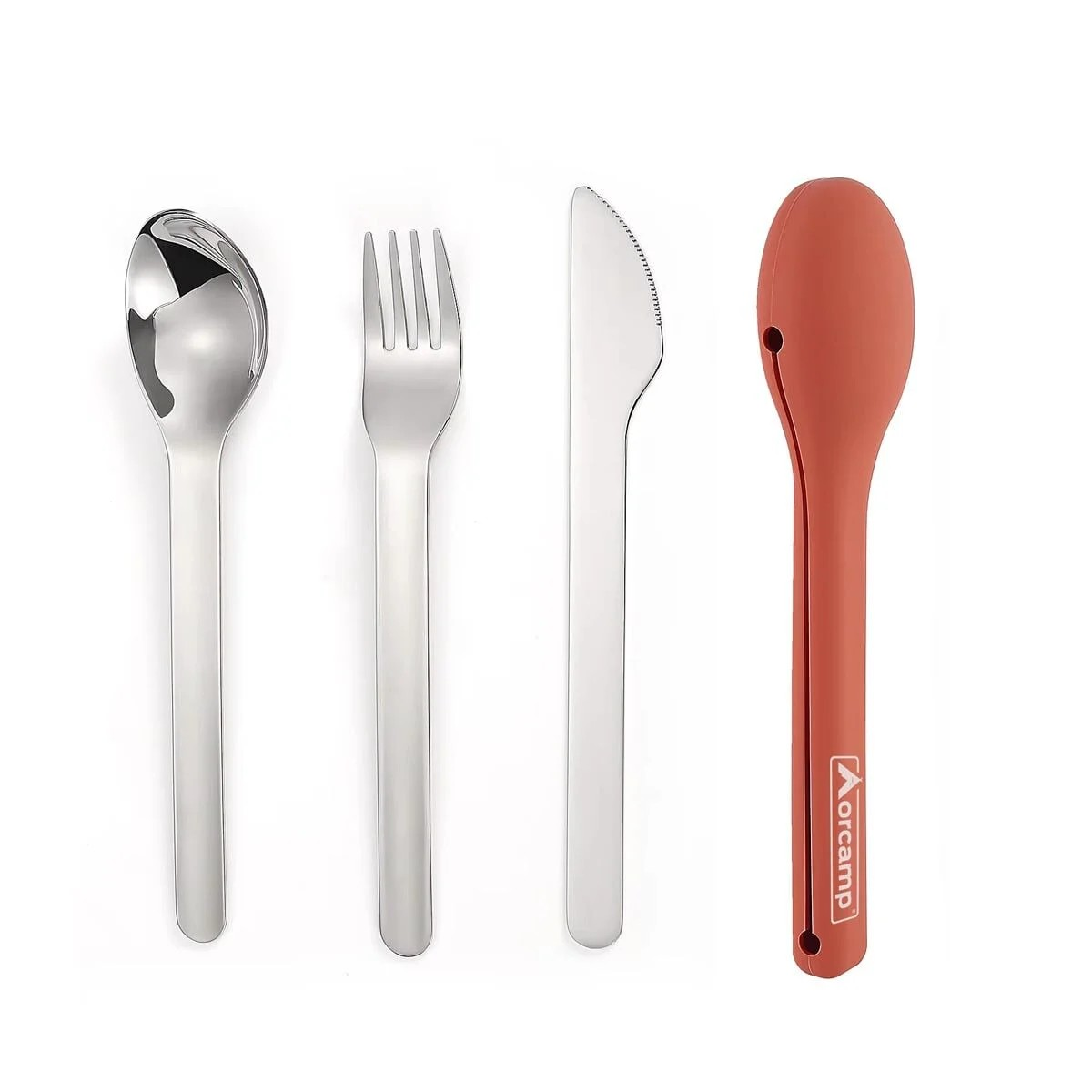 Orcamp Out-1970 Kamp Çatal-Bıçak-Kaşık Seyahat Seti