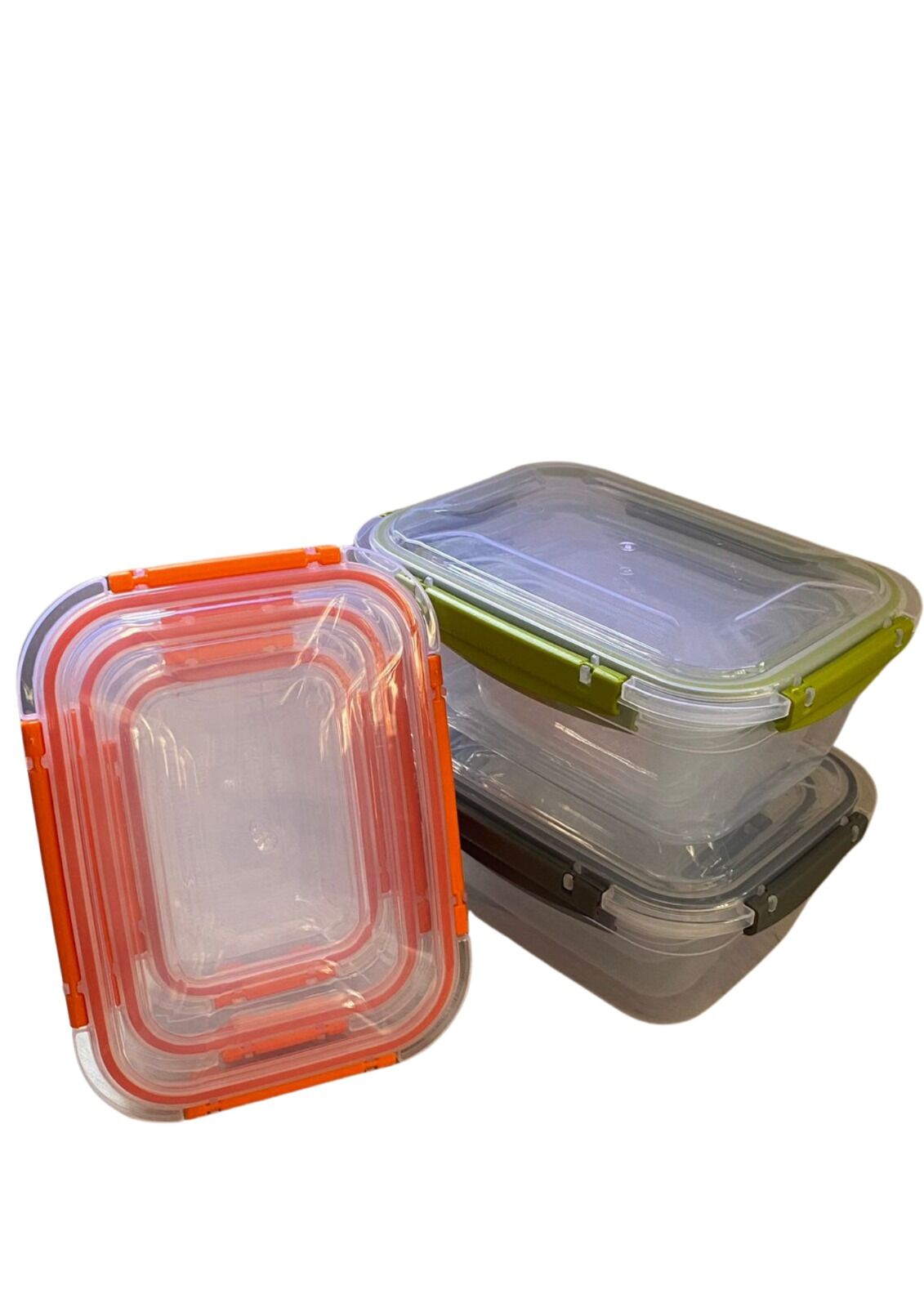 Gondol G-391 Quality&Lock Saklama Kabı Dikdörtgen 3 Lü Kilitli