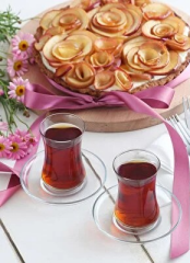 Lav Duru Çay Bardağı 6 Lı Şeffaf