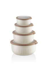 Vip Ahmet VP-045 Kumsal Vakumlu Saklama Kabı 4 lü