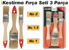 Özs Kestirme Fırça Seti 3 Parça Özs-10149