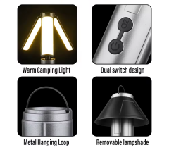 Sdr-Yd-2324 Çok Fonksiyonlu Kamp Lambası Feneri