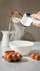 Kiwi Şarjlı El Mixeri Beyaz