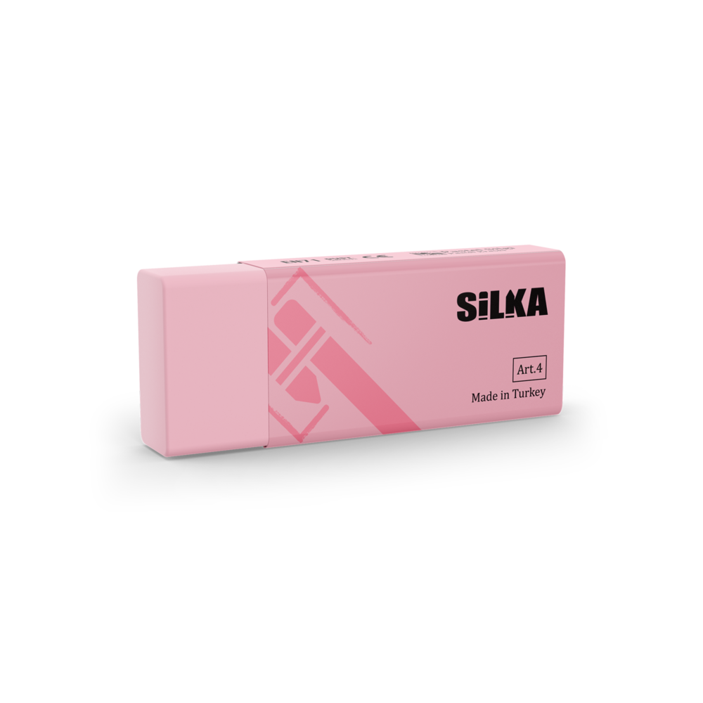Silka Silgi Pastel  Art4 Pembe