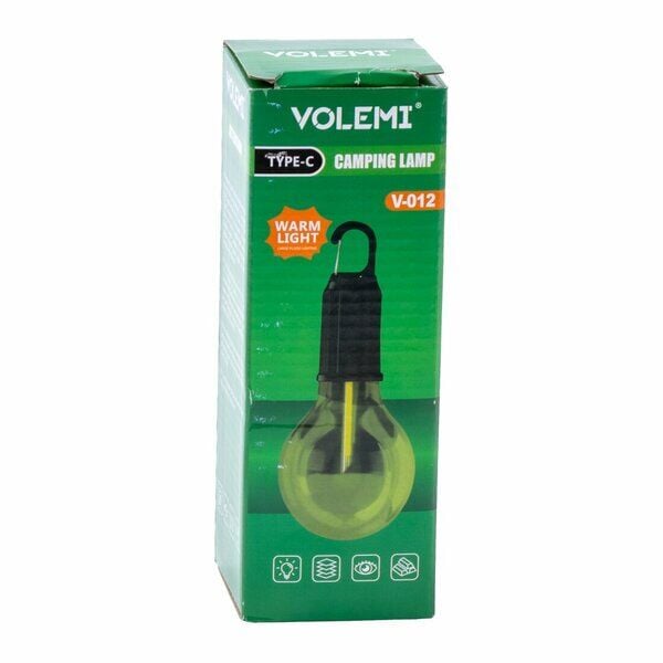 Volemi Ampül Lamba Çok Amaçlı Şarjlı Siyah