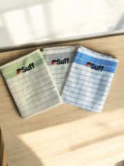 Suff Cam Yüzey Temizleme Bezi Altın Serisi 60X40 Cm 3 Lü Karışık Renkli