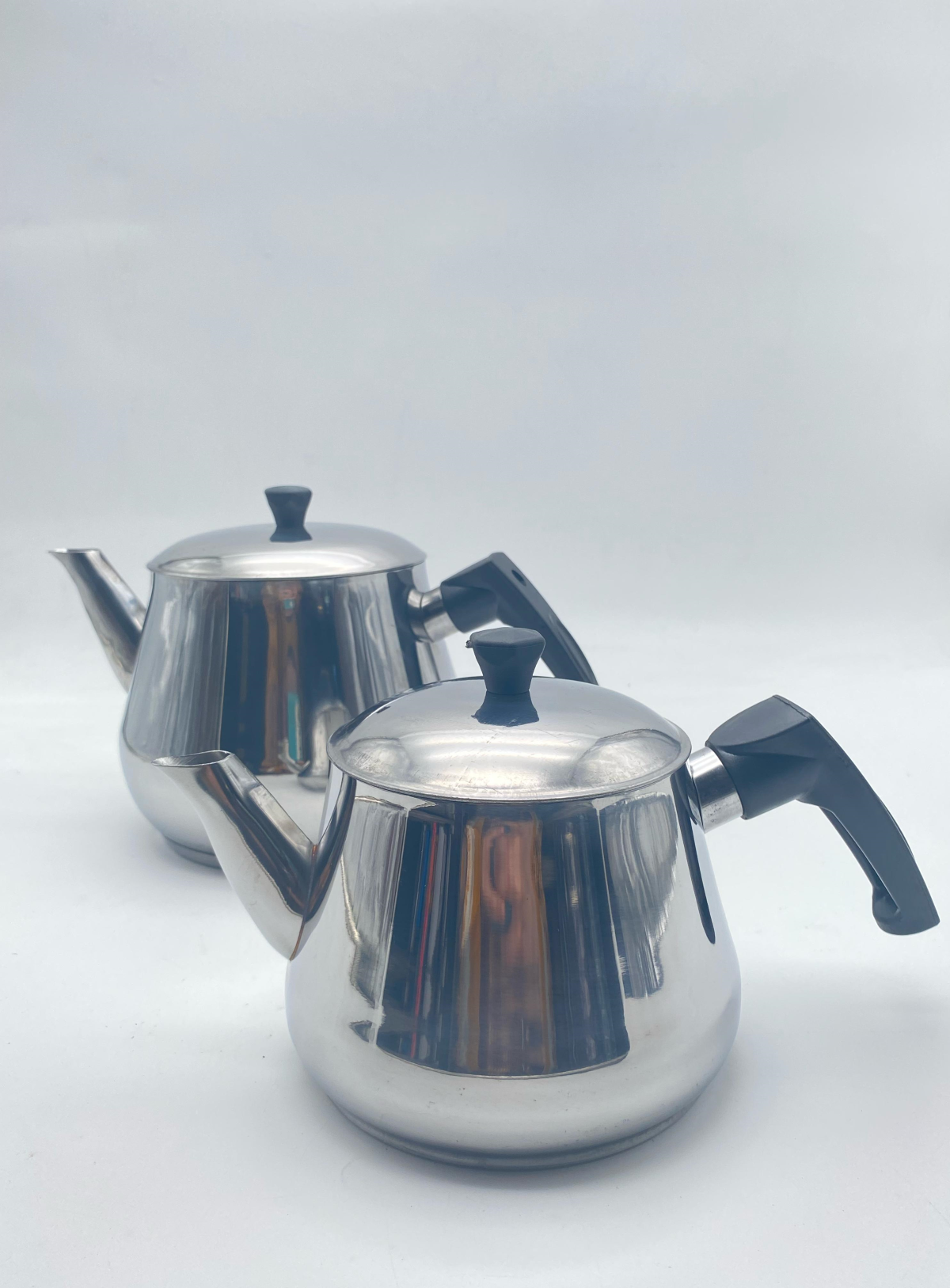 Evse Damla Çelik Çaydanlık Orta