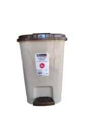 Merdem Çöp Kovası Pedallı Kare 10 Lt No.2