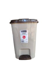 Merdem Çöp Kovası Pedallı Kare 10 Lt No.2 Vizon