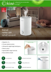 Kiwi Hava Nemlendirici Ultrasonik 2 Lt Beyaz