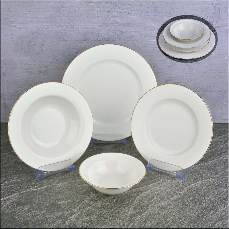 Tohana Yemek Takımı Thn92750 Şems 24 Parça Porselen