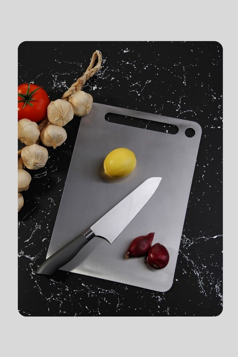 Tercan Kesim Panosu 18/10 Çelik Paslanmaz 24 X 34 Cm