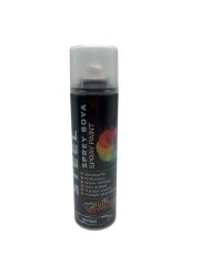 Steel Sprey Boya  200 Ml Siyah