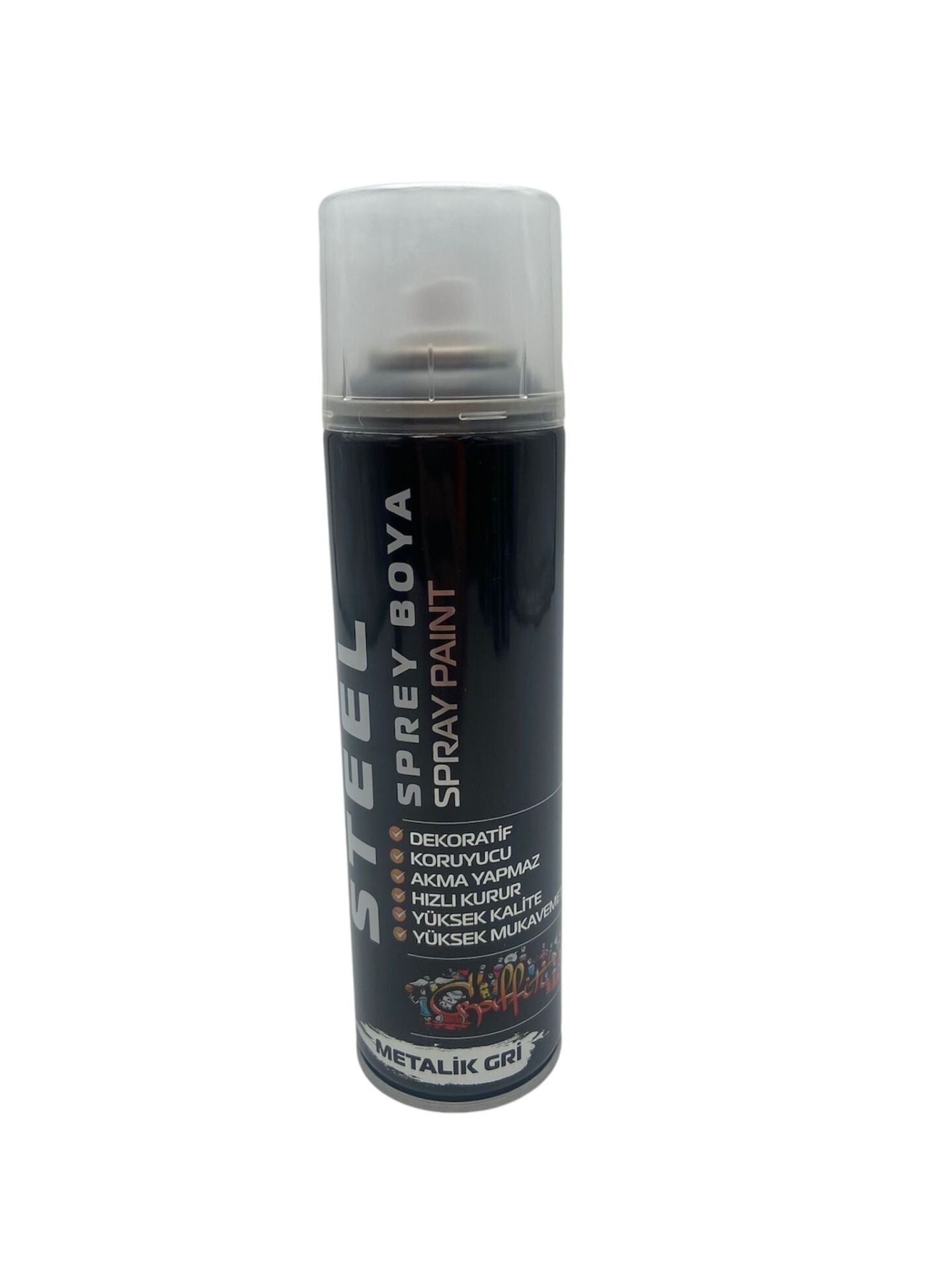 Steel Sprey Boya  200 Ml Gümüş