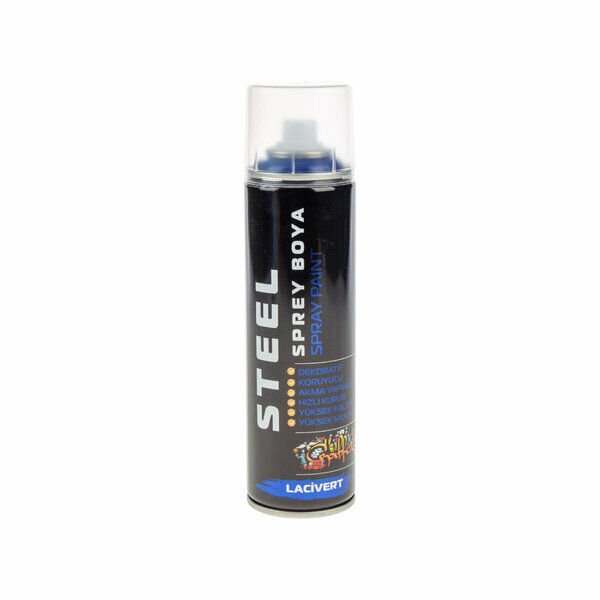 Steel Sprey Boya  200 Ml Lacivert