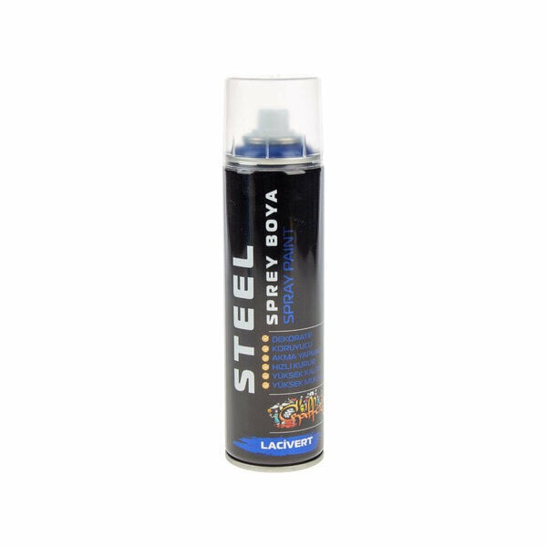 Steel Sprey Boya  200 Ml Lacivert