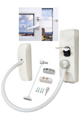 Yuma Pencere Emniyet Kilidi Halatlı Anahtarlı