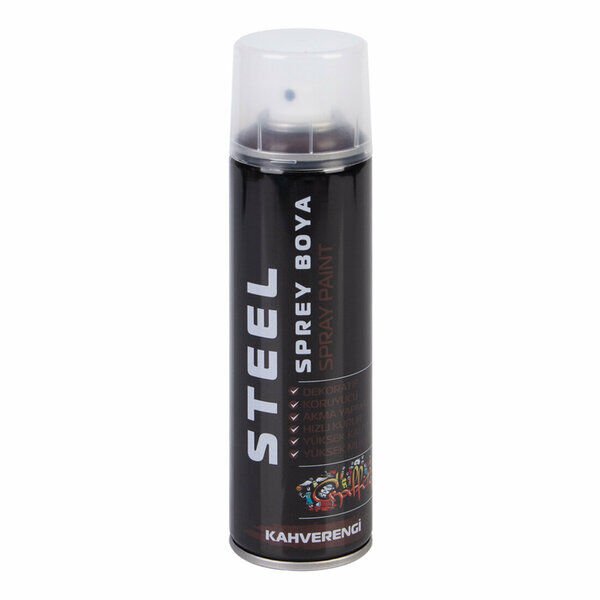 Steel Sprey Boya  200 Ml Kahverengi