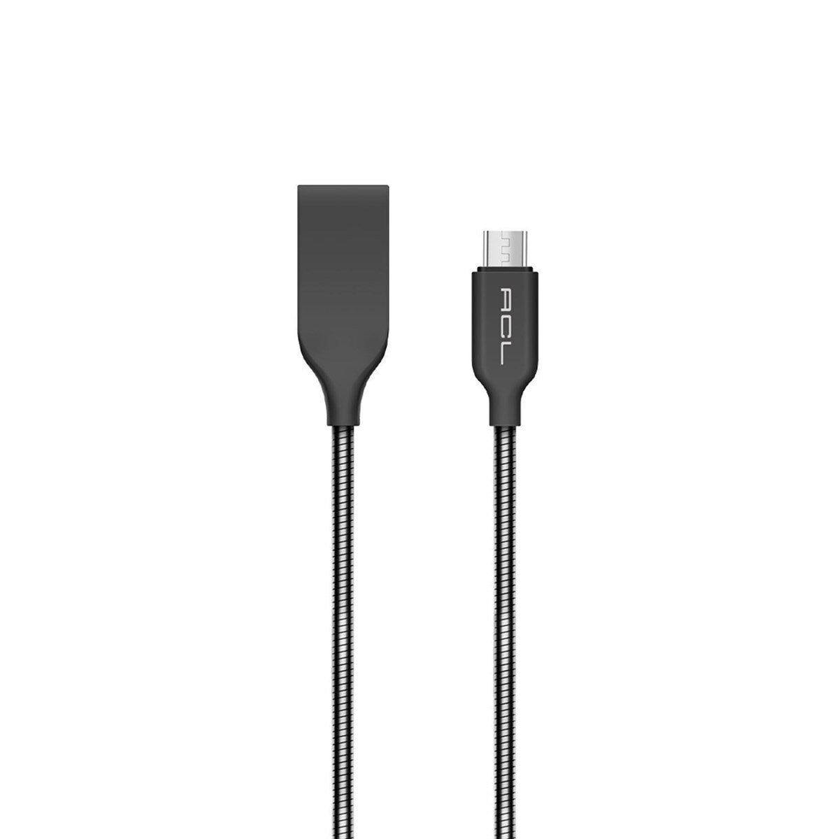 Acl Ack-70 Şarj Kablo Usb Micro Metal 3.1 A 1 Mt