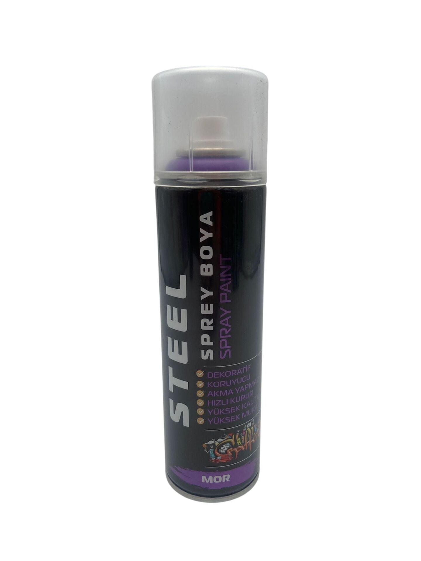 Steel Sprey Boya  200 Ml Mor