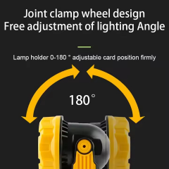 Alaska Sdr-1277 W Çok Fonksiyonlu Güneş Enerjili Taşınabilir Kamp Lambası Feneri