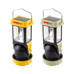 Alaska Sdr-1277 W Çok Fonksiyonlu Güneş Enerjili Taşınabilir Kamp Lambası Feneri