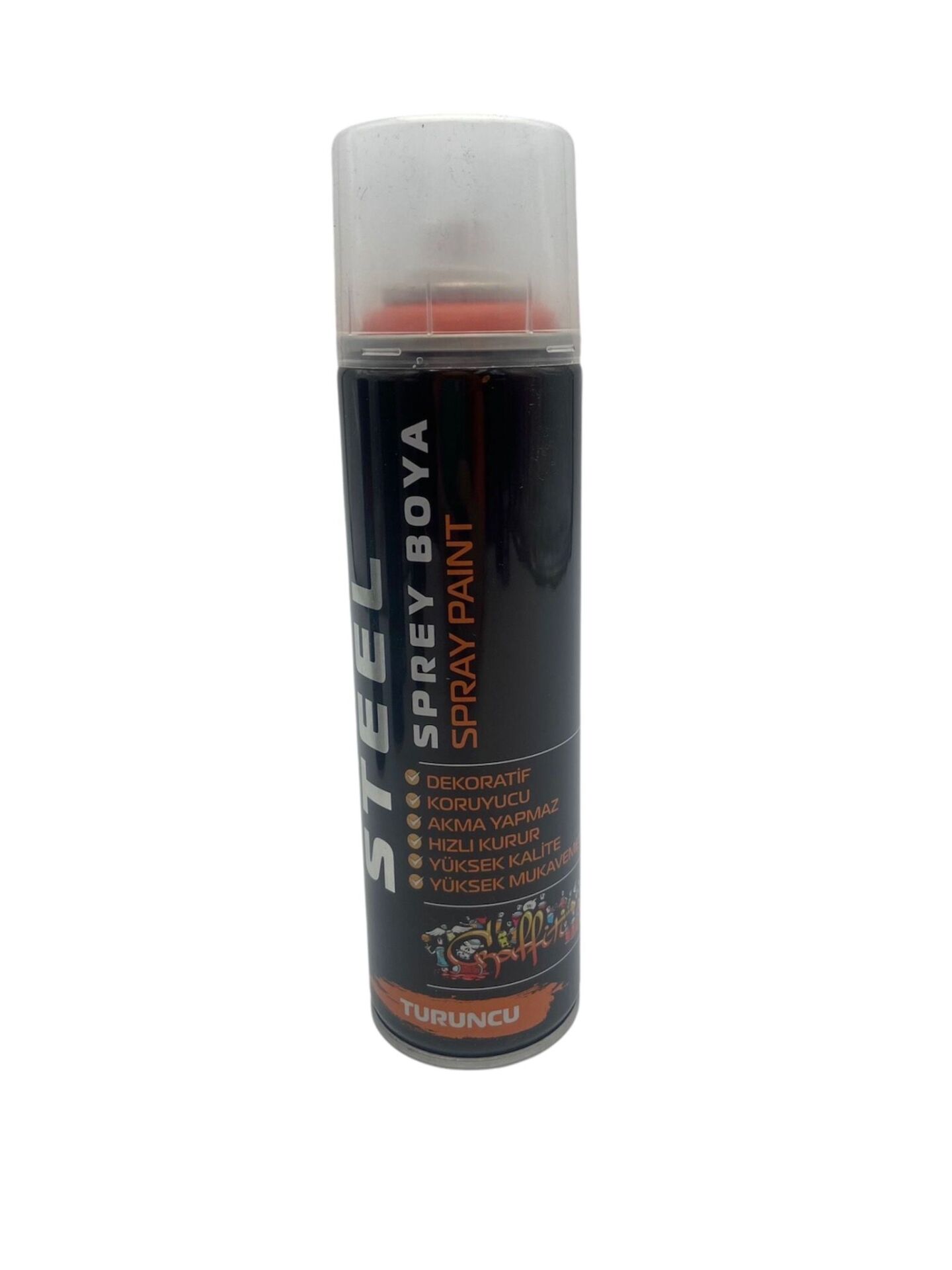 Steel Sprey Boya  200 Ml Turuncu