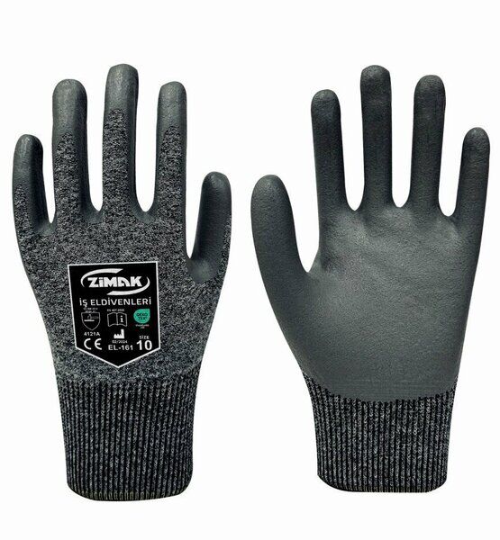 Zimak İş Eldiveni Mikro Köpük Nitril NO.10 EL-161/10