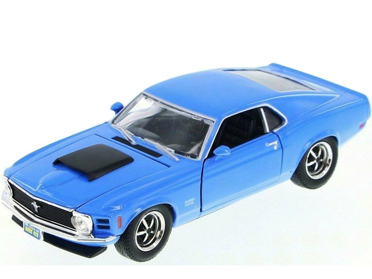 Timeless Legends 1970 Ford Mustang Boss 429 1/24 Saks Mavi