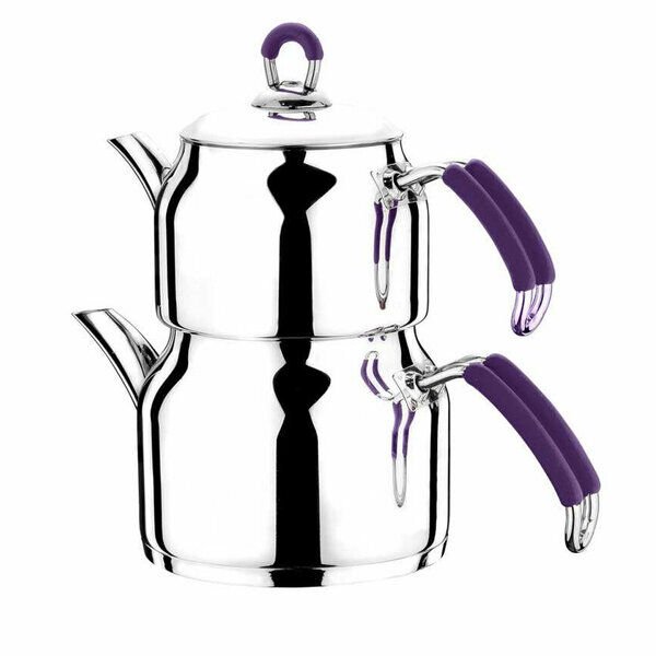 Akdeniz Çaydanlık Takımı İmaj Jumbo Boy  Silikon Kulp