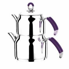 Akdeniz Çaydanlık Takımı İmaj Jumbo Boy  Silikon Kulp