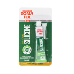 Somafix Genel Amaçlı Tüp Silikon  50 Ml 70 Gr Şeffaf