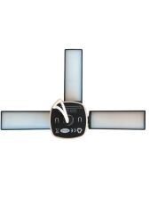 Alaska Sdr Sj-006 Çok Fonksiyonlu Katlanır Kamp Lambası Çadır Işığı Balıkçılık Yürüyüş El Işık Taşınabilir Asılı Lamba Krem