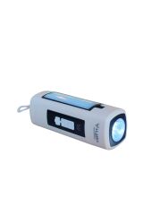 Alaska Sdr Sj-006 Çok Fonksiyonlu Katlanır Kamp Lambası Çadır Işığı Balıkçılık Yürüyüş El Işık Taşınabilir Asılı Lamba Krem
