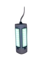 Alaska Sdr Sj-006 Çok Fonksiyonlu Katlanır Kamp Lambası Çadır Işığı Balıkçılık Yürüyüş El Işık Taşınabilir Asılı Lamba Antrasit