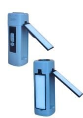 Alaska Sdr Sj-006 Çok Fonksiyonlu Katlanır Kamp Lambası Çadır Işığı Balıkçılık Yürüyüş El Işık Taşınabilir Asılı Lamba Antrasit