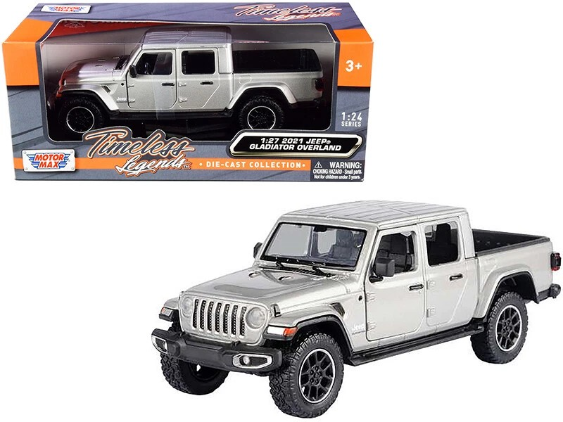 Timeless Legends 1:27 2021 Jeep Gladiatör Overland 1/24 Antrasit
