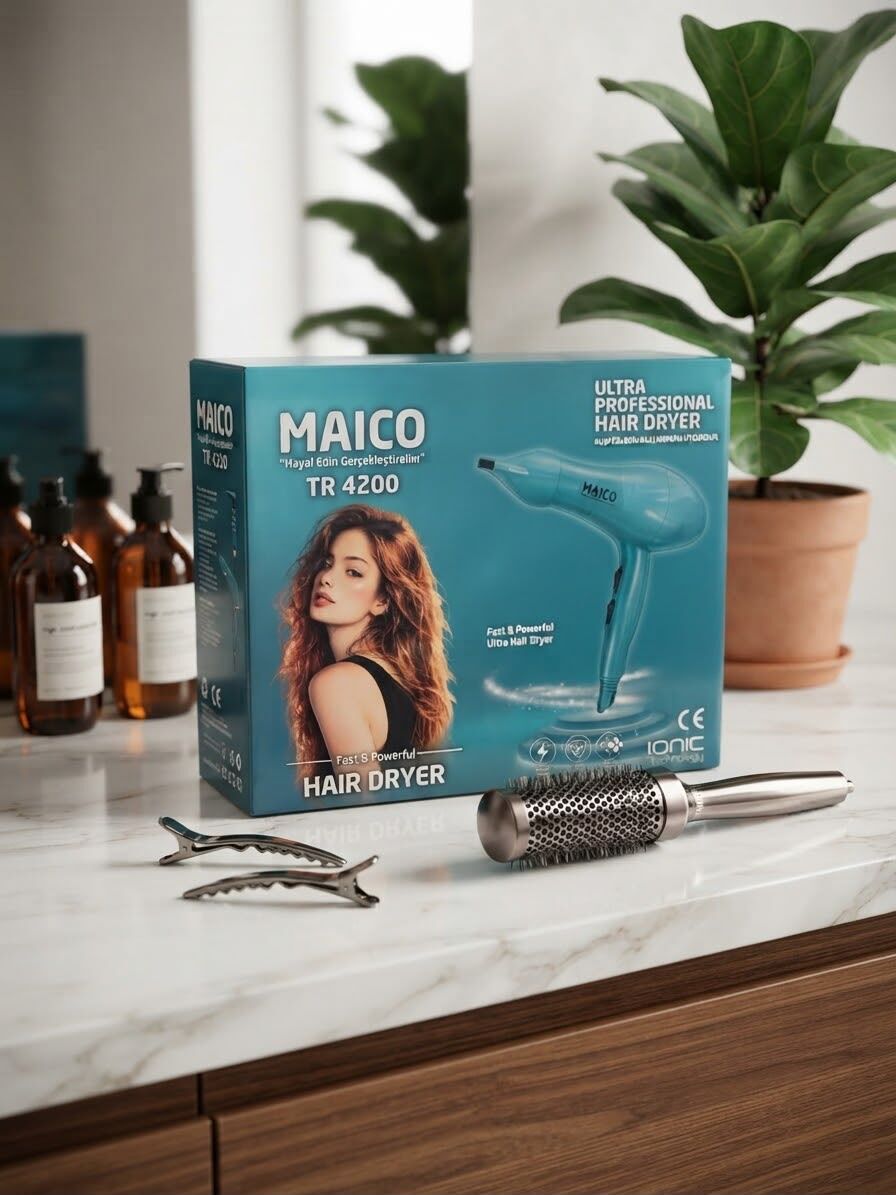 Maico Tr-4200 Fön Saç Kurutma Makinesi Mavi