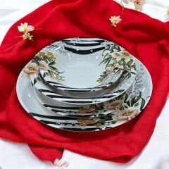 Lavin Seramik Yemek Takımı Yuvarlak 24 Parça